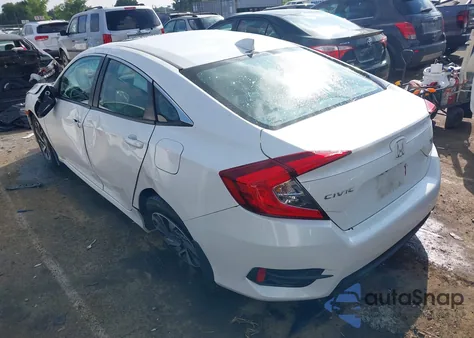 2017 Honda Civic Ex from USA, damaged, VIN 19XFC2F83HE031207